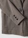 Beige patterned stretch viscose blazer_5