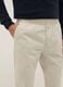 Beige chino trousers in pure cotton, regular fit_3
