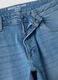 Light blue stretch cotton comfort-fit jeans_5