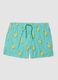 Blue striped swim shorts with lemon print_5