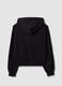 Black organic cotton hooded sweatshirt_6