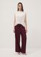White stretch high-neck top_1