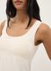 Beige regular fit vest with wide straps_3
