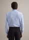 Blue and white check pure cotton shirt regular fit easy iron_3