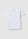 White pure cotton T-shirt for girls regular fit with unicorn_1