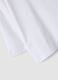White oversized pure organic cotton T-shirt with chest pocket for boys_3