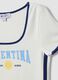 White short-sleeve stretch cotton T-shirt_5
