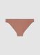 Brown ribbed stretch microfibre briefs_2