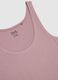 Pink Stretch Cotton Vest Regular Fit_5