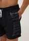 Black swim shorts with drawstring waist_3