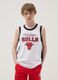 White pure cotton vest top_0