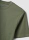 Green regular-fit T-shirt in pure organic cotton jersey_2