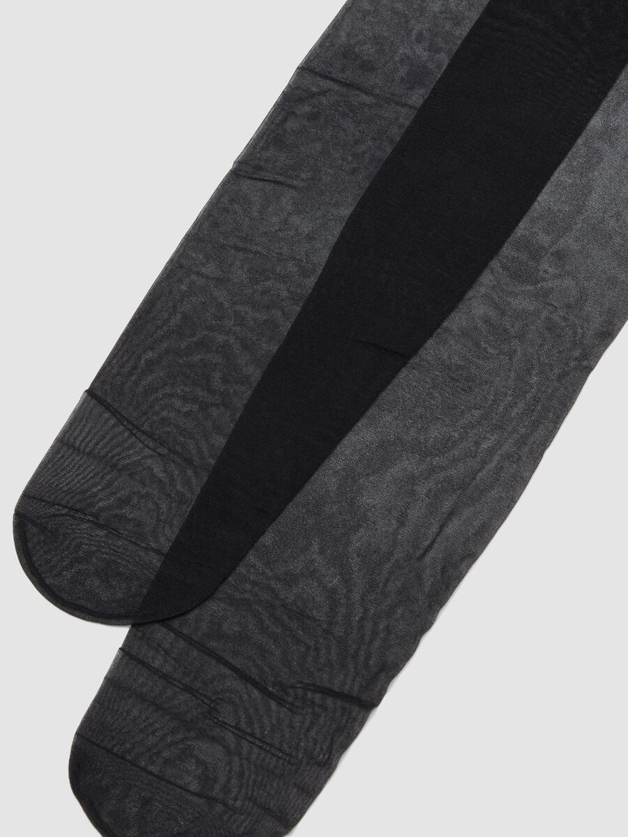 Black ultra-sheer stretch tights_1