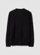 Black crew-neck jersey knit jumper, regular fit_2