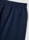 Blue short pyjamas in pure organic cotton for kids, regular fit_3