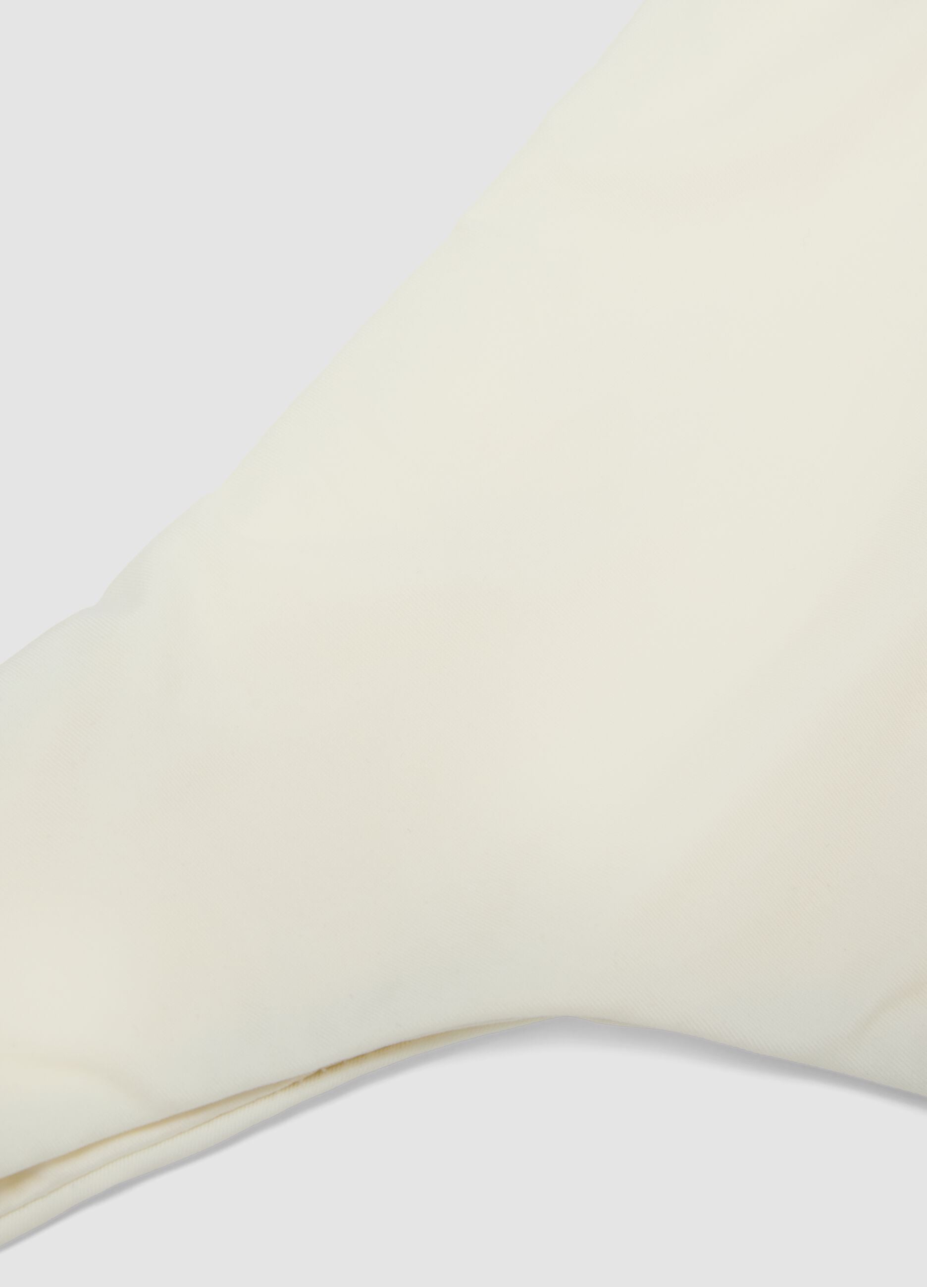 White stretch Brazilian bikini bottoms