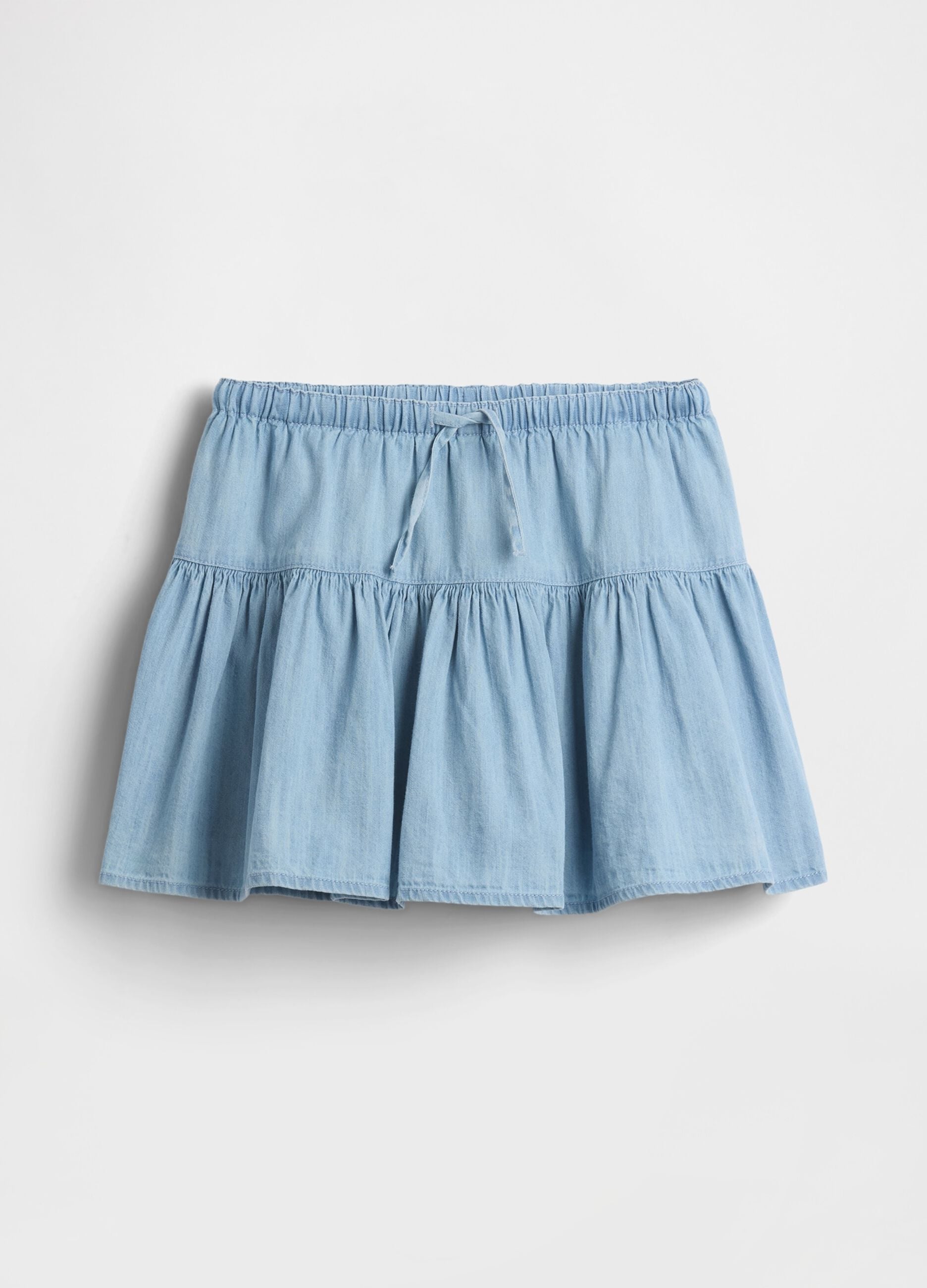 Gonna denim in puro cotone