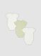 3-pack of multicolour organic cotton baby bodysuits with print_1