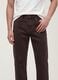 Brown pure cotton straight-fit jeans_1