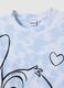 Multicolour pure cotton regular fit T-shirt with Stitch print_5