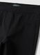 Girls&rsquo; black slim-fit stretch organic cotton treggings_2