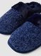 Soft blue slippers for home_1