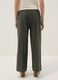 Green wide-leg trousers in stretch viscose_2