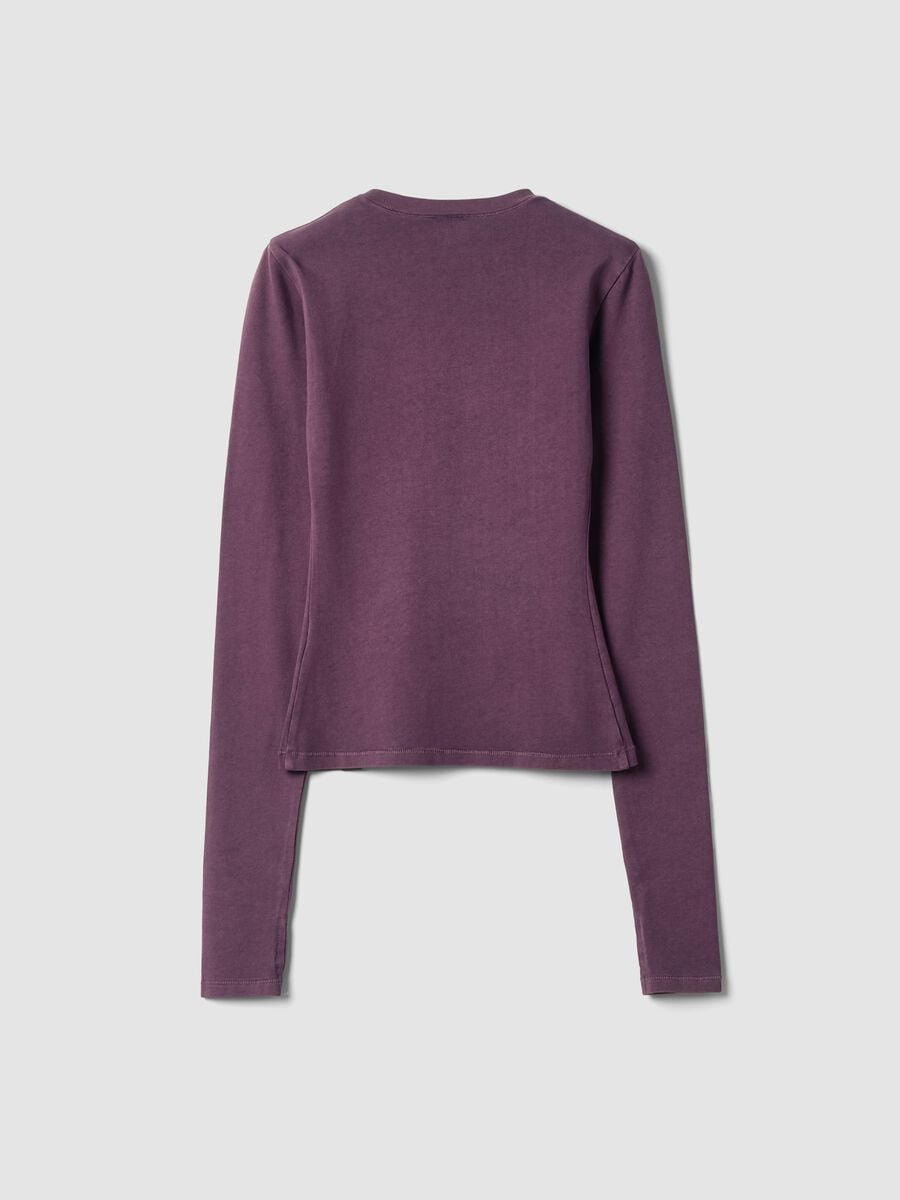 Perfect Washed Burgundy Long-Sleeve Top_5