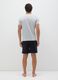 Men's grey V-neck cotton t-shirt twin pack, regular fit_2