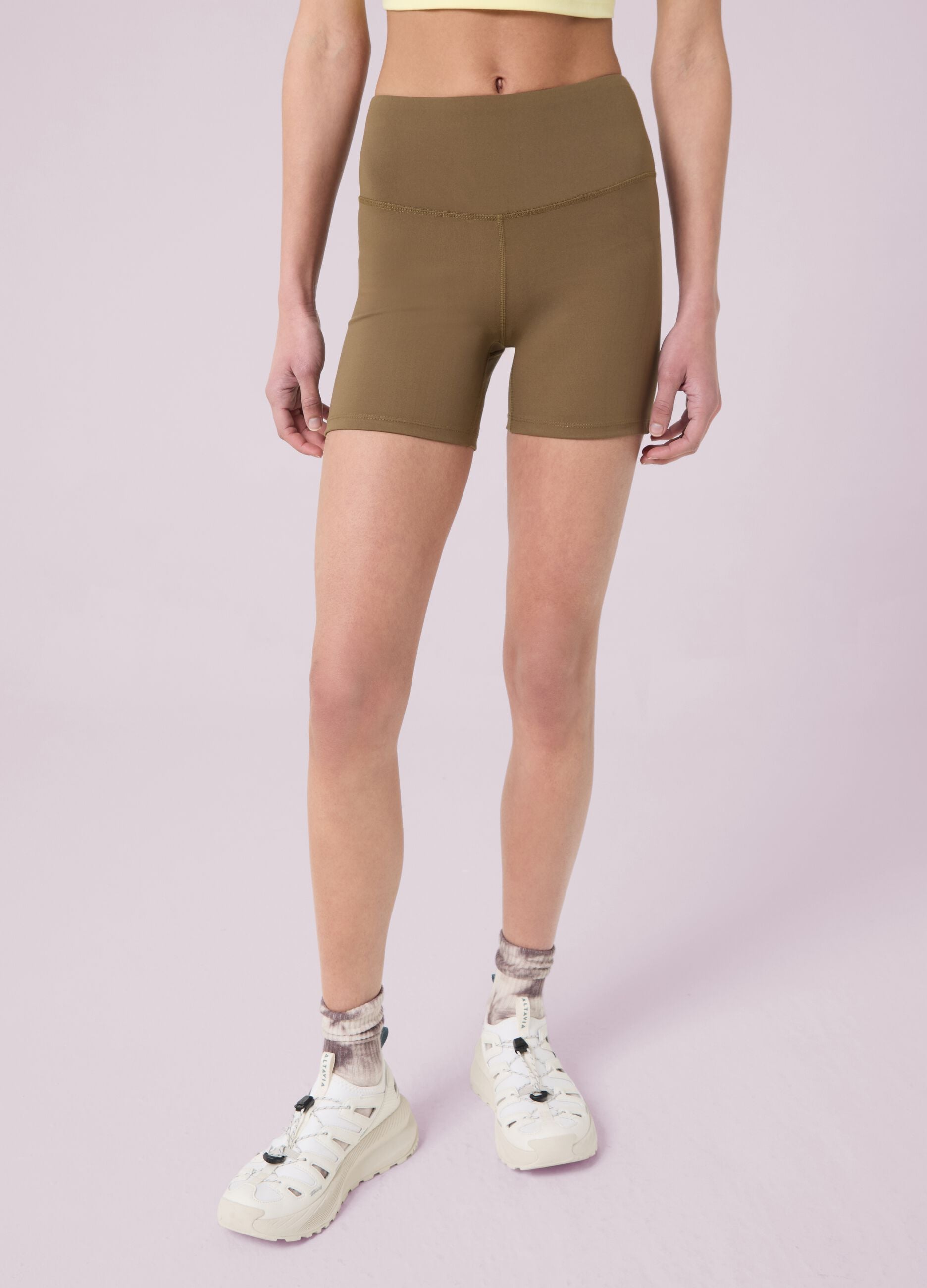 ALTAVIA STUDIO technical fabric shorts