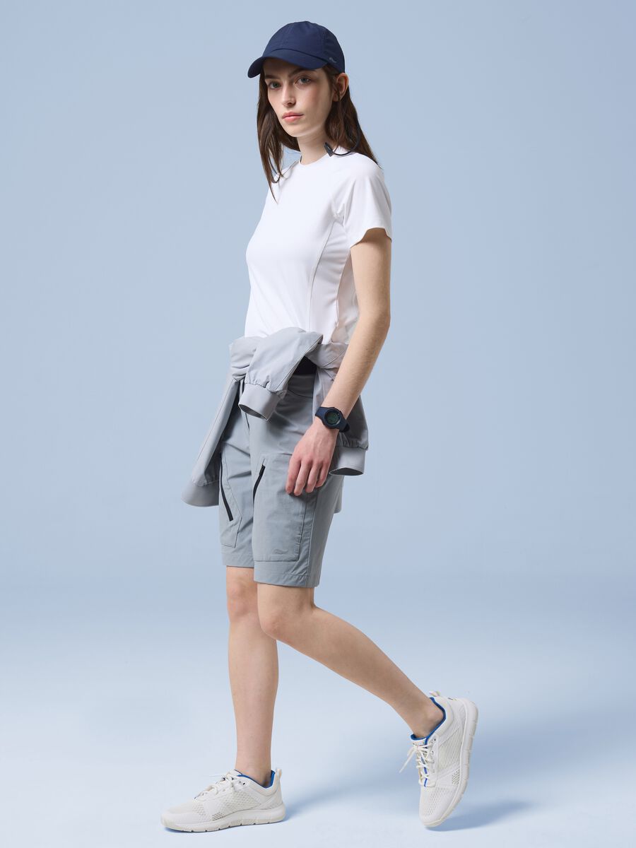 ALTAVIA SAILING white technical stretch T-shirt_0