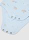 Multicoloured sleeveless pure cotton baby bodysuit pack_2