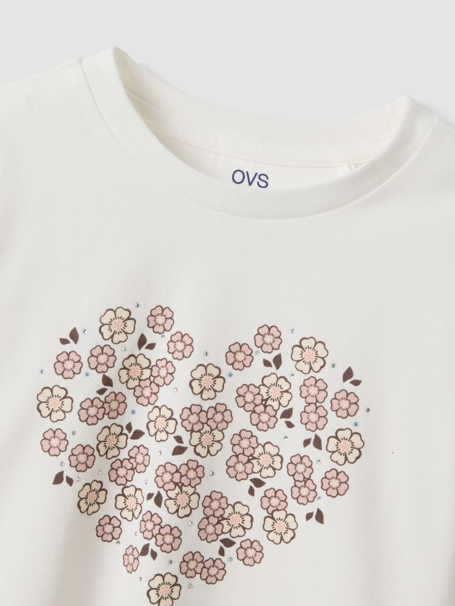 White pure organic cotton crew-neck T-shirt_2