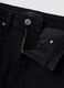Black stretch-cotton denim flare-fit jeans_5