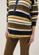 Multicolour maternity long-sleeve polo in stretch cotton_3