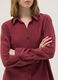 Red long-sleeve viscose blend shirt regular fit_3