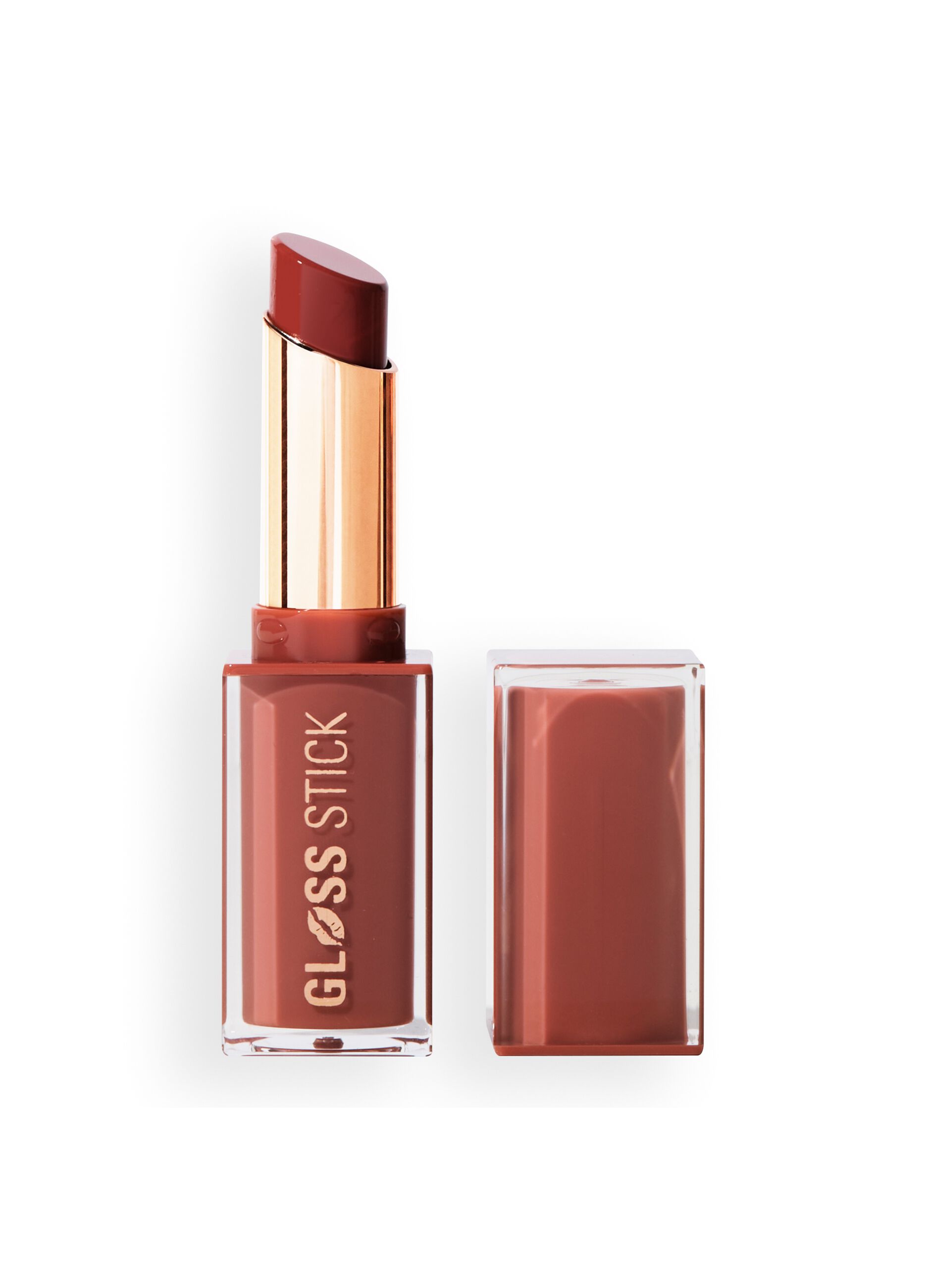 Revolution Pout Lip Gloss Stick Toffee Nude