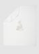 White baby blanket with Mickey & Friends print_1