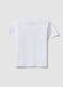 White pure organic cotton printed regular-fit T-shirt for baby boy_1