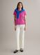 Pink organic cotton polo shirt, regular fit_1