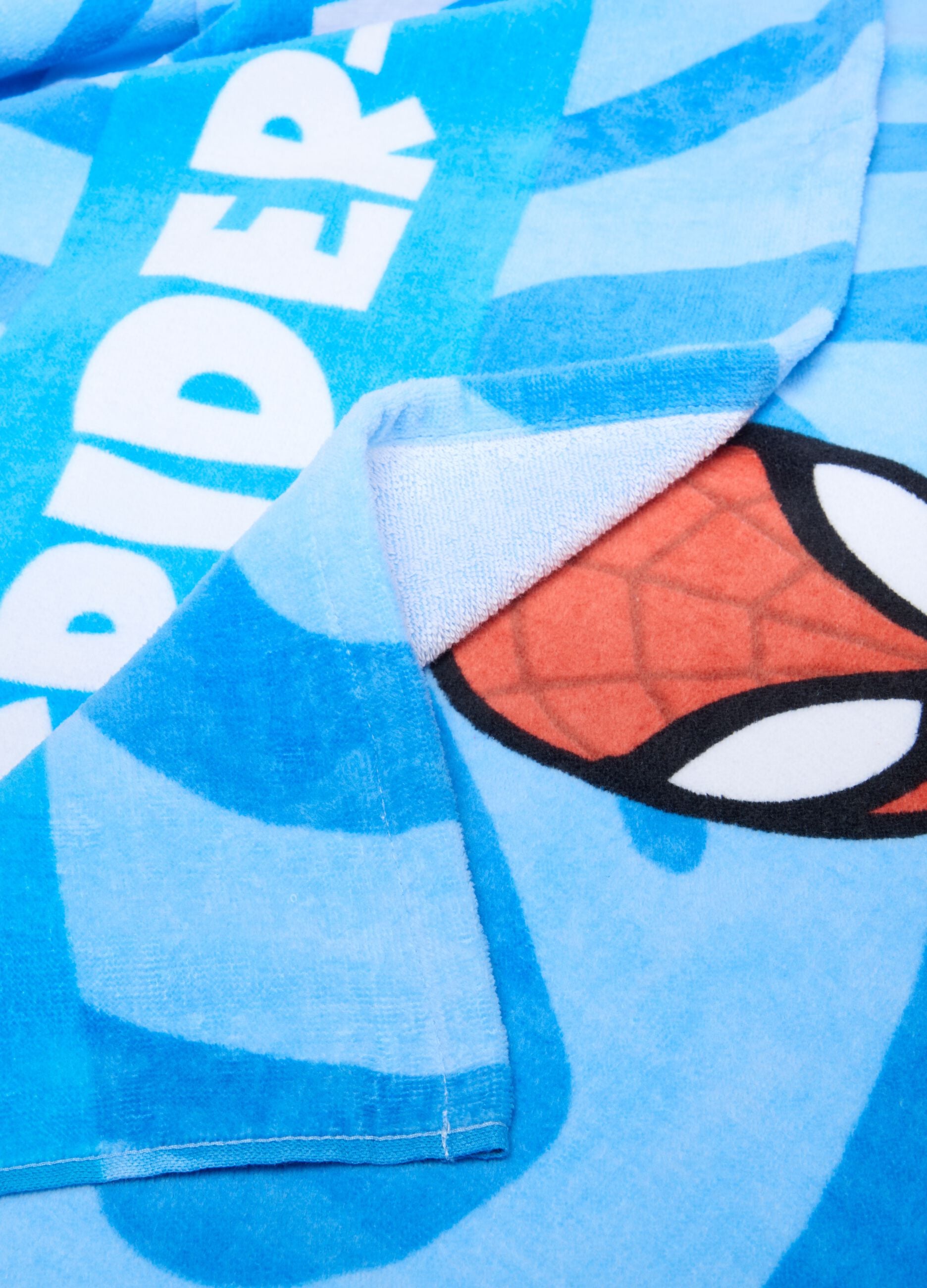 Blue pure cotton beach towel