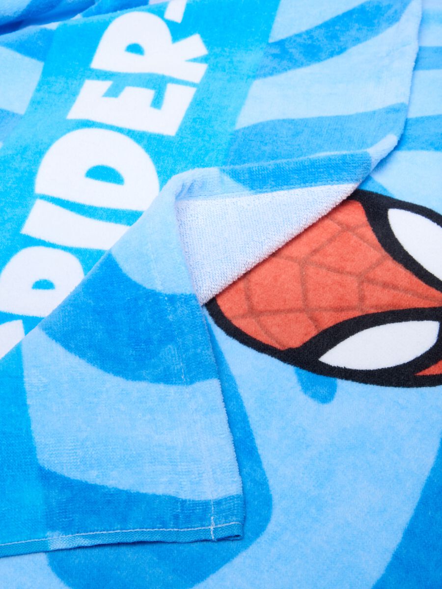 Blue pure cotton beach towel_1