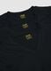 3-pack of blue organic cotton V-neck T-shirts_5