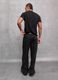 100% Linen Wide Leg Pants Black_4