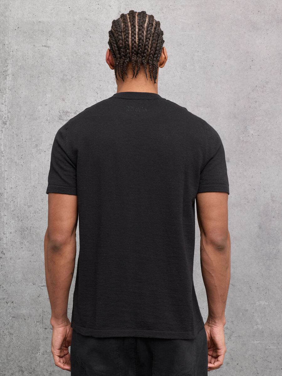 Black Knit T-shirt_1