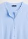 Blue Cotton Blend Cardigan_4