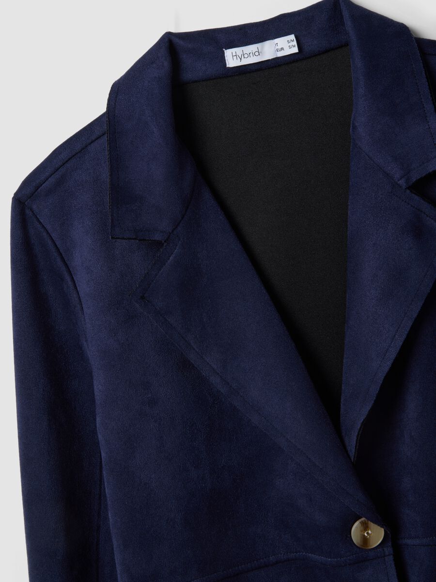Light blue jacket regular fit with large pockets_5
