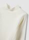 White ribbed viscose-blend crew-neck top, regular fit_2