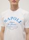 White pure cotton T-shirt with print, regular fit_3
