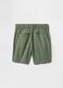 Green Linen and Cotton Shorts for GAP Kids_2